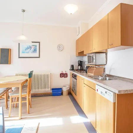 Duenenpark - Komfort Mit 1 Schlafzimmer Und Balkon Im Dachgeschoss 235 *