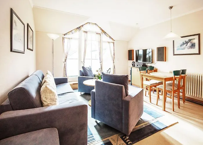 Dünenpark - Komfort Mit 1 Schlafzimmer Und Balkon Im Dachgeschoss 235
